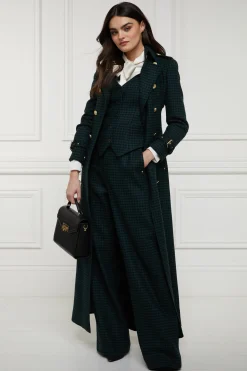 Hampton Waistcoat (Emerald Houndstooth)
