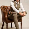 Hampton Waistcoat (Hailes Green Tweed)