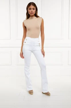 Harper Bodysuit (Light Camel)