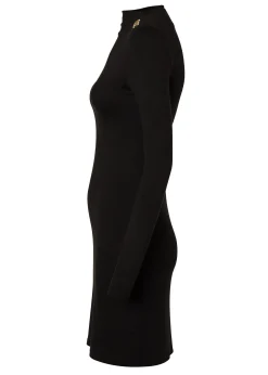 Harper Long Sleeve Mini Dress (Black)