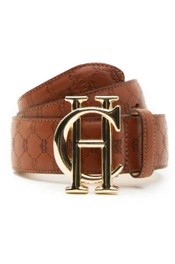 HC Classic Belt (Tan Monogram)