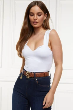HC Classic Belt (Tan Monogram)