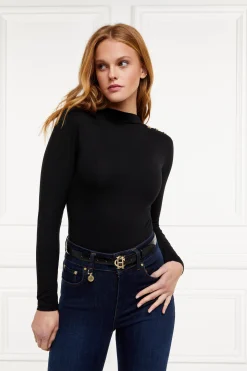 HC Classic Slim Belt (Black Croc)