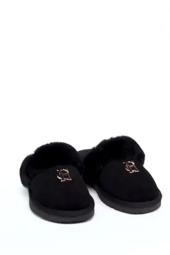 HC Shearling Slipper (Black)