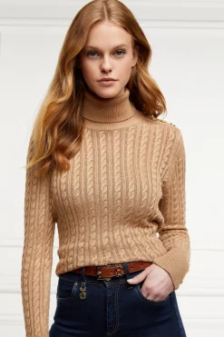 HC Slim Logo Belt (Tan)