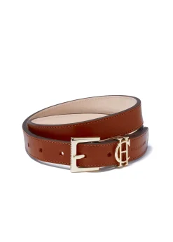 HC Slim Logo Belt (Tan)