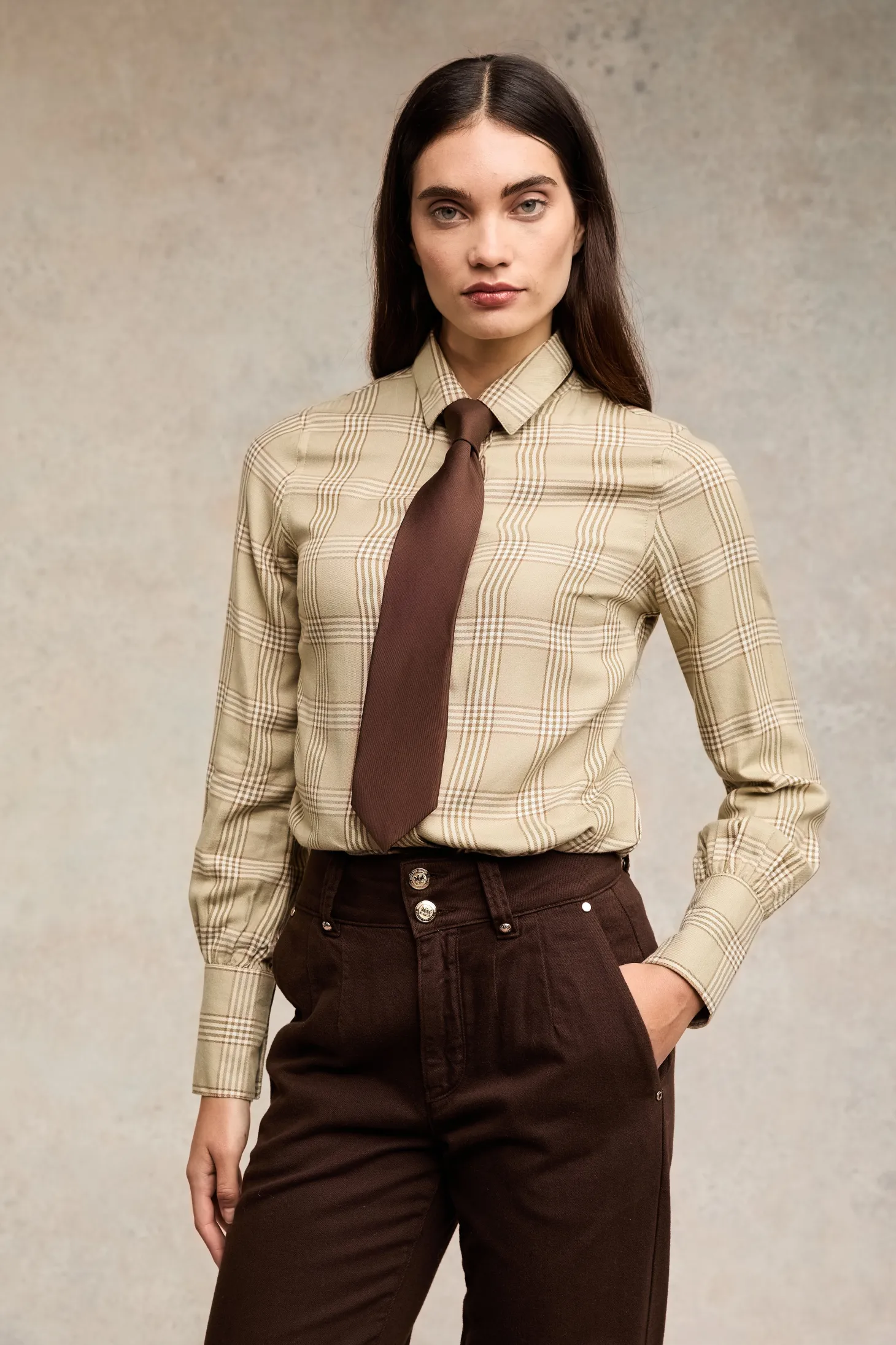 HC Unisex Tie (Chocolate)