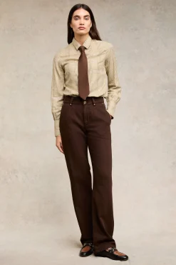 HC Unisex Tie (Chocolate)