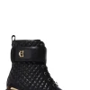 Heeled Biker Boot (Black)
