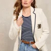 Henley Blazer (Cream)