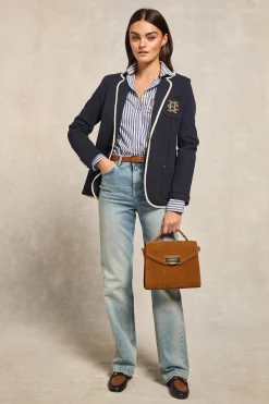 Henley Blazer (Ink Navy)