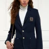 Henley Blazer (Navy Navy)