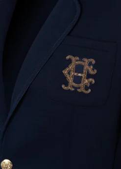 Henley Blazer (Navy Navy)