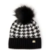 Heritage Bobble Hat (Houndstooth)