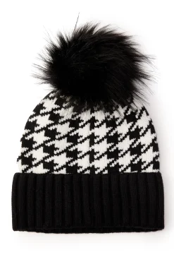 Heritage Bobble Hat (Houndstooth)