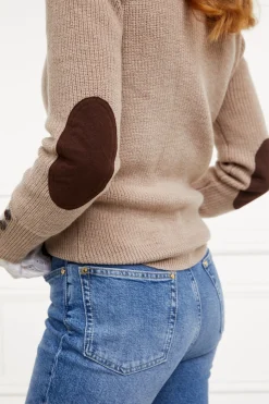 Heritage Crew Neck Knit (Latte Marl)