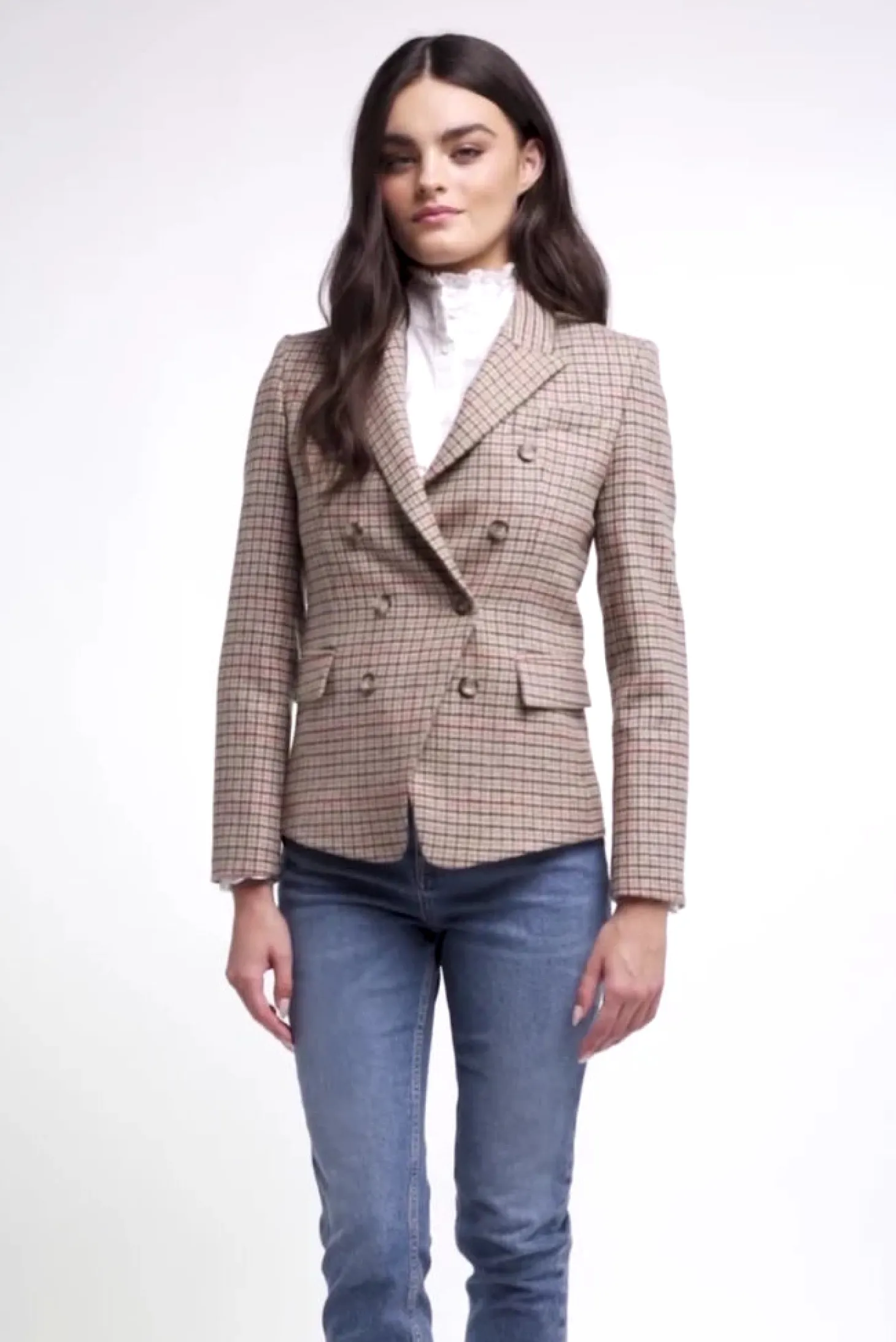 Heritage Knightsbridge Blazer (Charlton Tweed Horn Button)