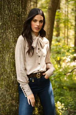 Heritage Shirt (Oatmeal Check)