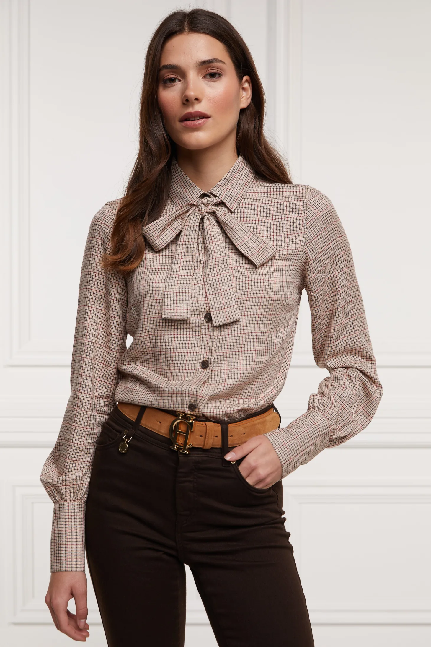 Heritage Shirt (Oatmeal Check)