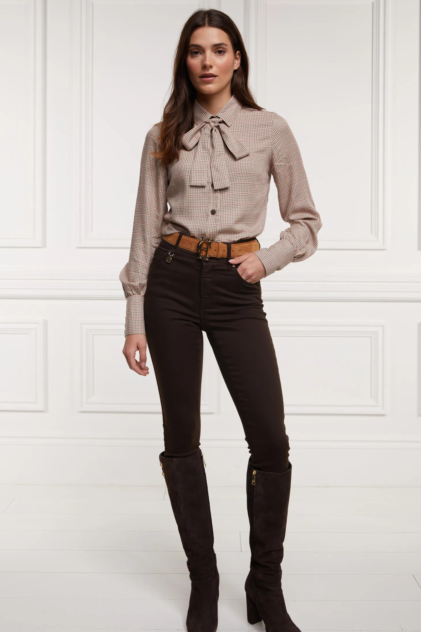 Heritage Shirt (Oatmeal Check)
