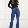 High Rise Flared Jean (Denim)