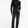 High Rise Slim Jean (Washed Black)