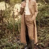High Waisted Peg Trouser (Tawny)