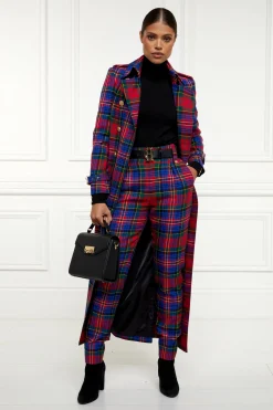 High Waisted Peg Trouser (Macpherson)