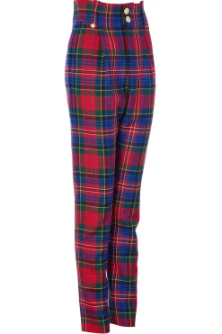High Waisted Peg Trouser (Macpherson)