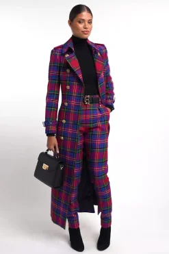 High Waisted Peg Trouser (Macpherson)