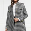 Highbury Cape Coat (Houndstooth)