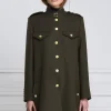 Highbury Cape Coat (Khaki Barathea)