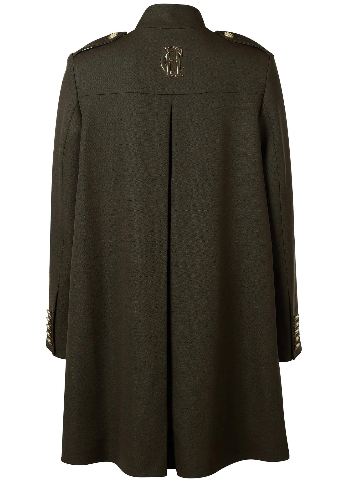 Highbury Cape Coat (Khaki Barathea)