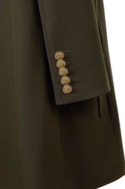 Highbury Cape Coat (Khaki Barathea)