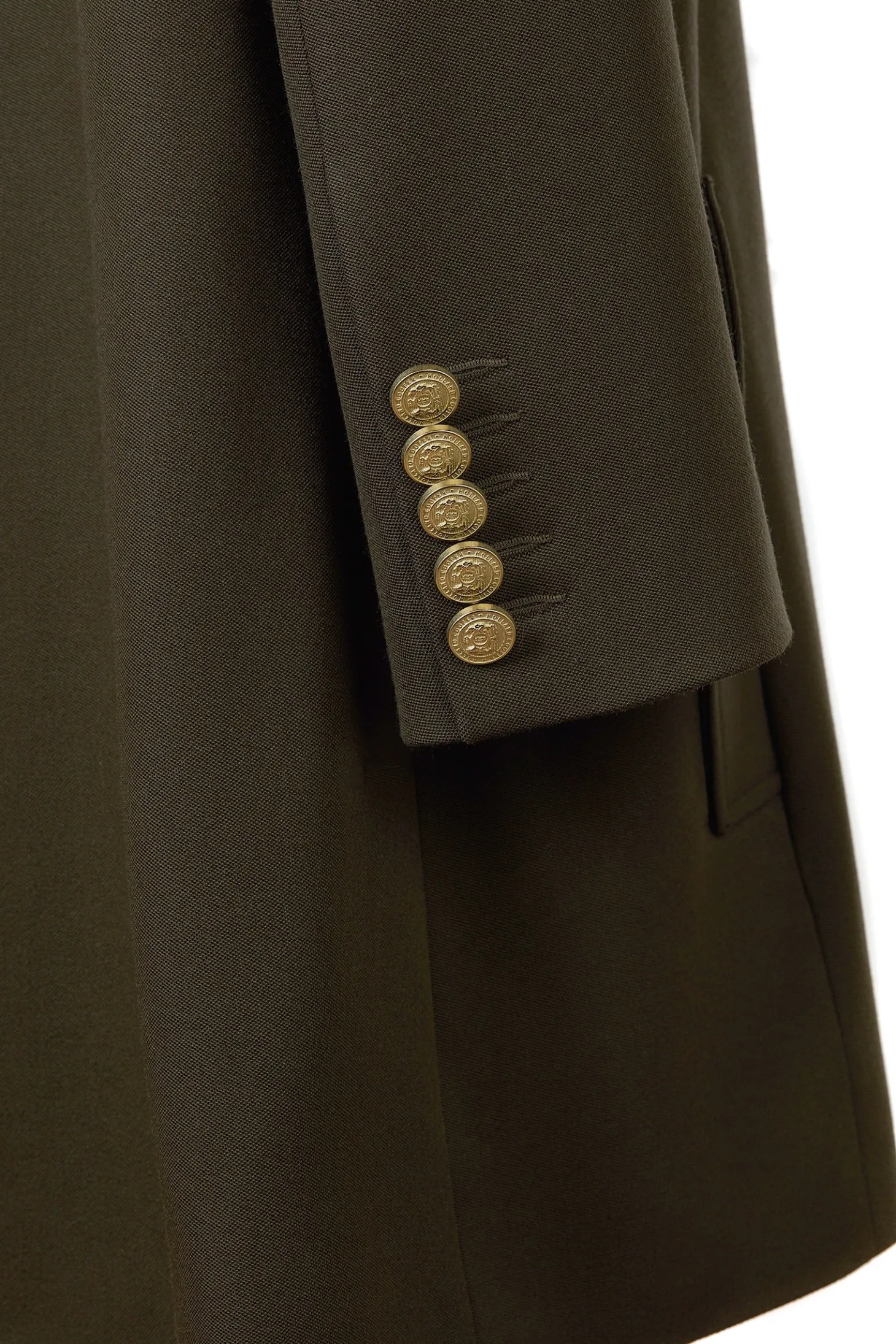 Highbury Cape Coat (Khaki Barathea)