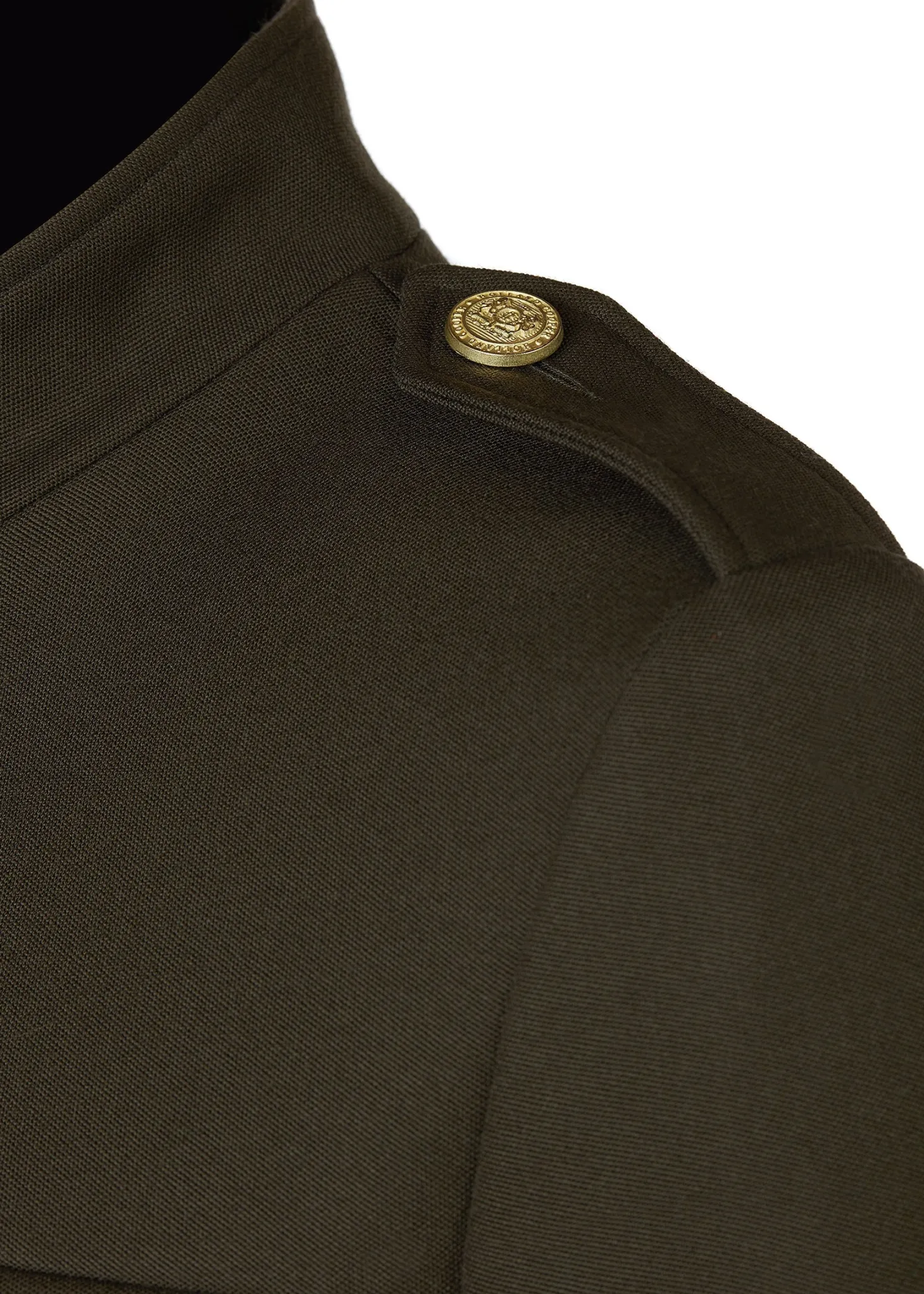 Highbury Cape Coat (Khaki Barathea)