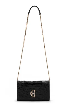 Highbury Clutch Bag (Black Gold)