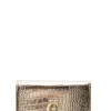 Highbury Clutch Bag (Gold Croc)