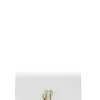 Highbury Clutch Bag (White Croc)