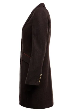 Highgrove Coat (Chocolate Herringbone)