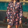 Isla Mini Dress (Seychelles Navy)