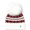 Jennifer Fairisle Bobble Hat (Natural)