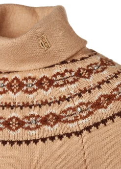 Jennifer Midi Knit Dress (Camel)