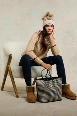Jennifer Roll Neck Knit (Camel)