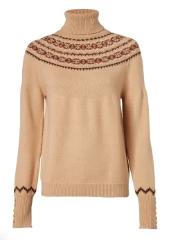 Jennifer Roll Neck Knit (Camel)