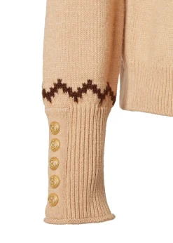 Jennifer Roll Neck Knit (Camel)
