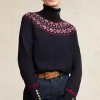 Jennifer Roll Neck Knit (Ink Navy)