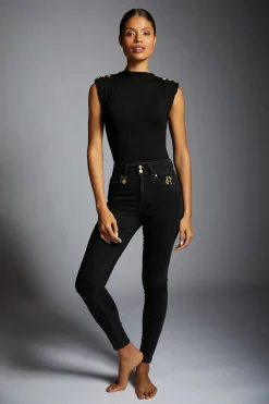 Jodhpur Jean (Washed Black)