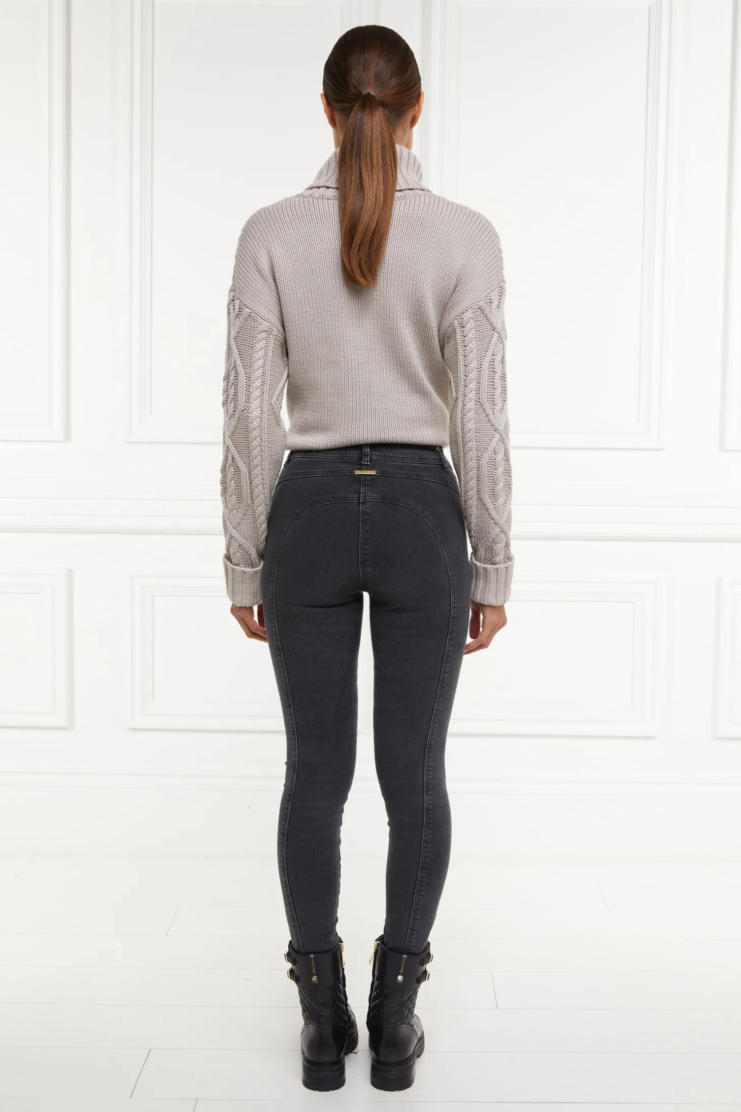 Jodhpur Jean (Washed Black)