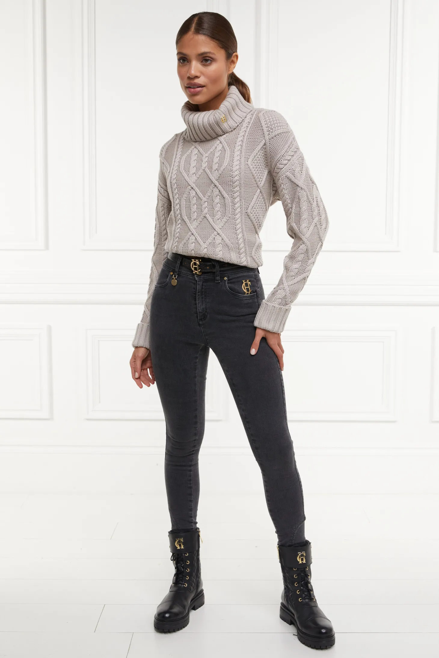 Jodhpur Jean (Washed Black)